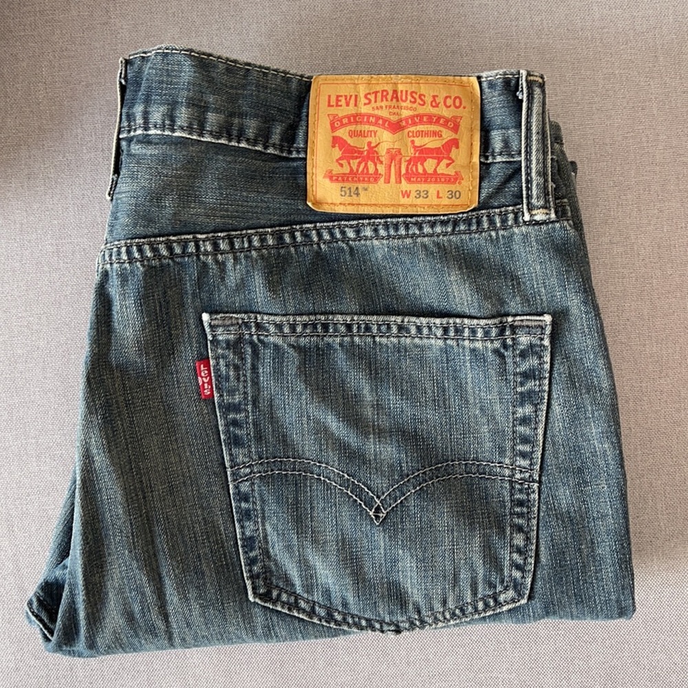 Men’s 514 Levi Strauss & Co Jeans (33x30)